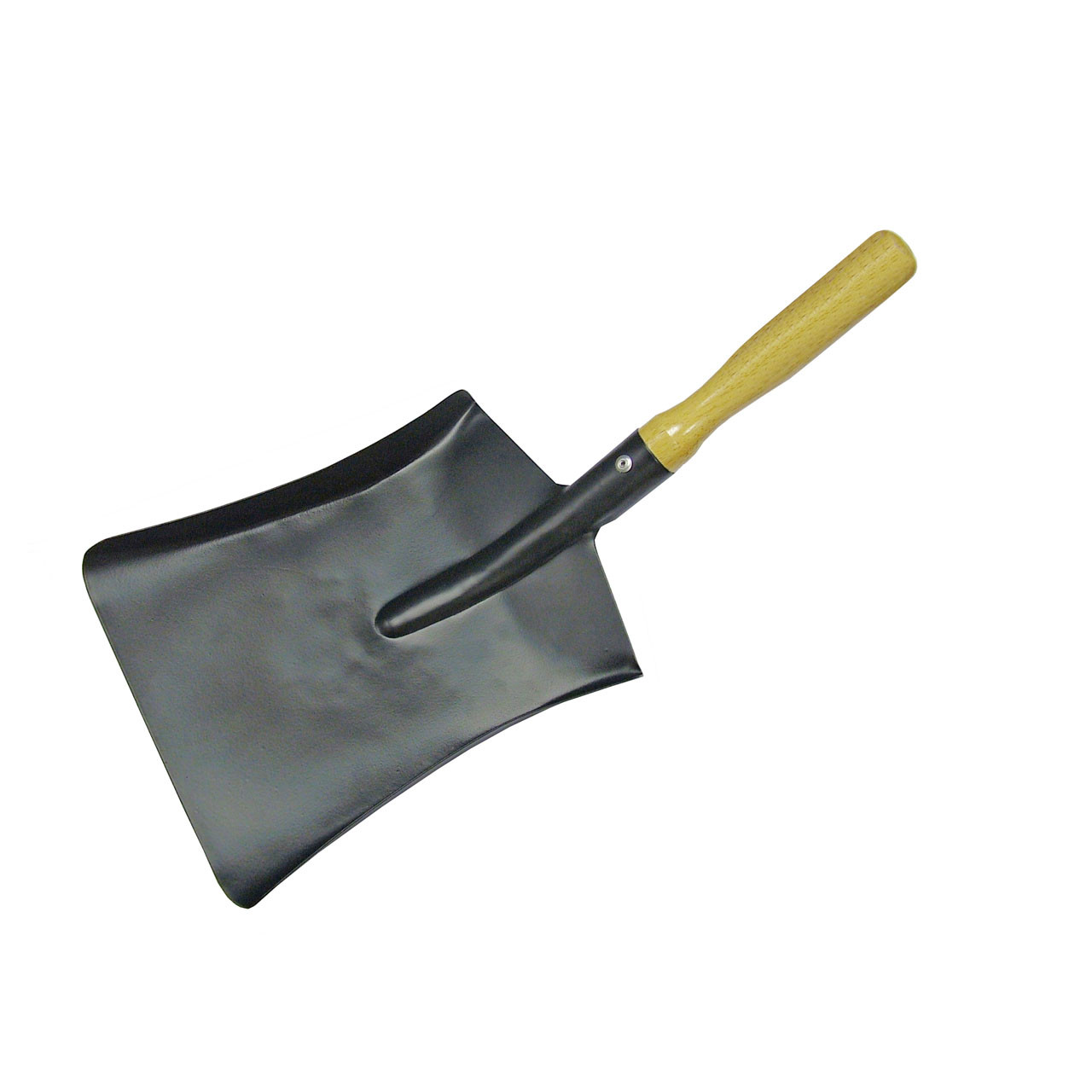 Photograph of Coal Steel Shovel Wooden Handle 230mm