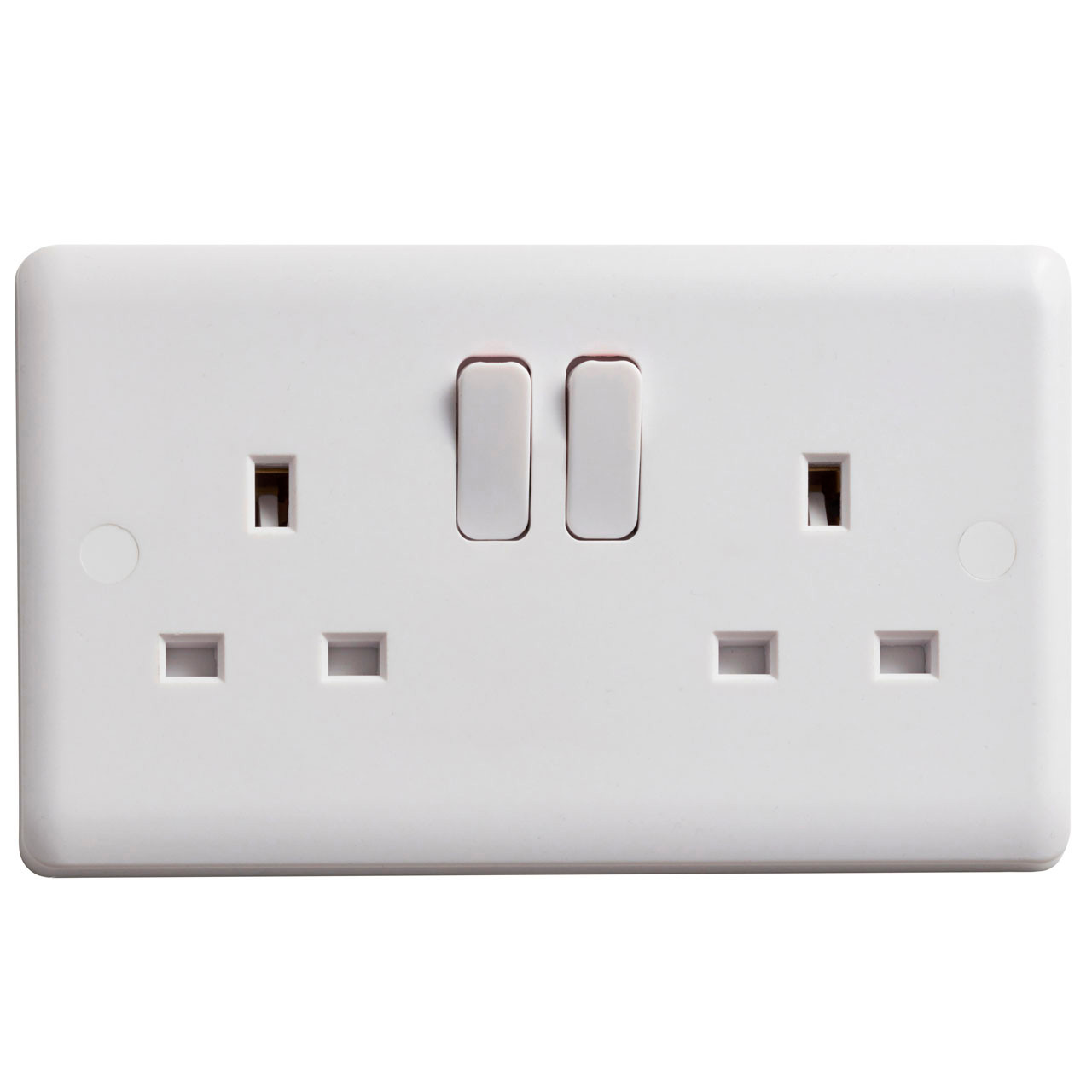 Photograph of Switched Socket 2-Gang 13A