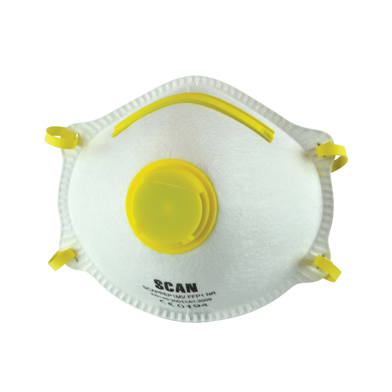 Photograph of Moulded Disposable Mask Valved FFP1 Protection (Box 10)