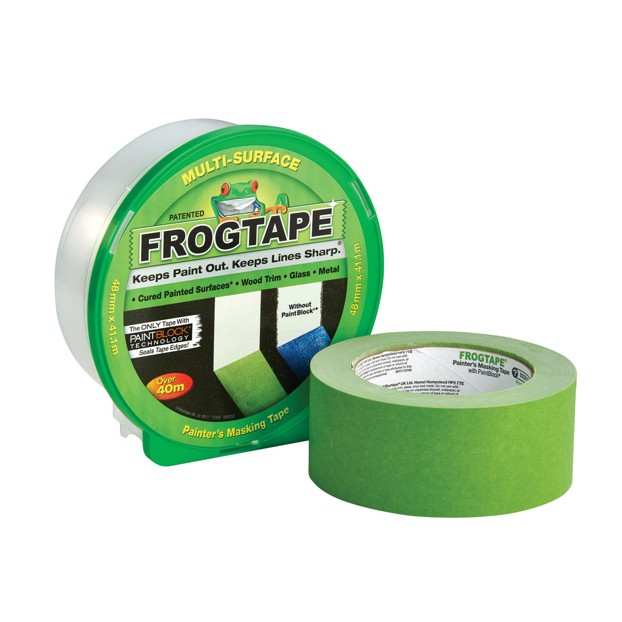 Photograph of FrogTape Multi-Surface Masking Tape 48mm x 41.1m