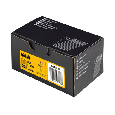 DNBA1632GZ 16 Gauge Galvanised 20? Finish Nails 32mm (Pack 2500) product image