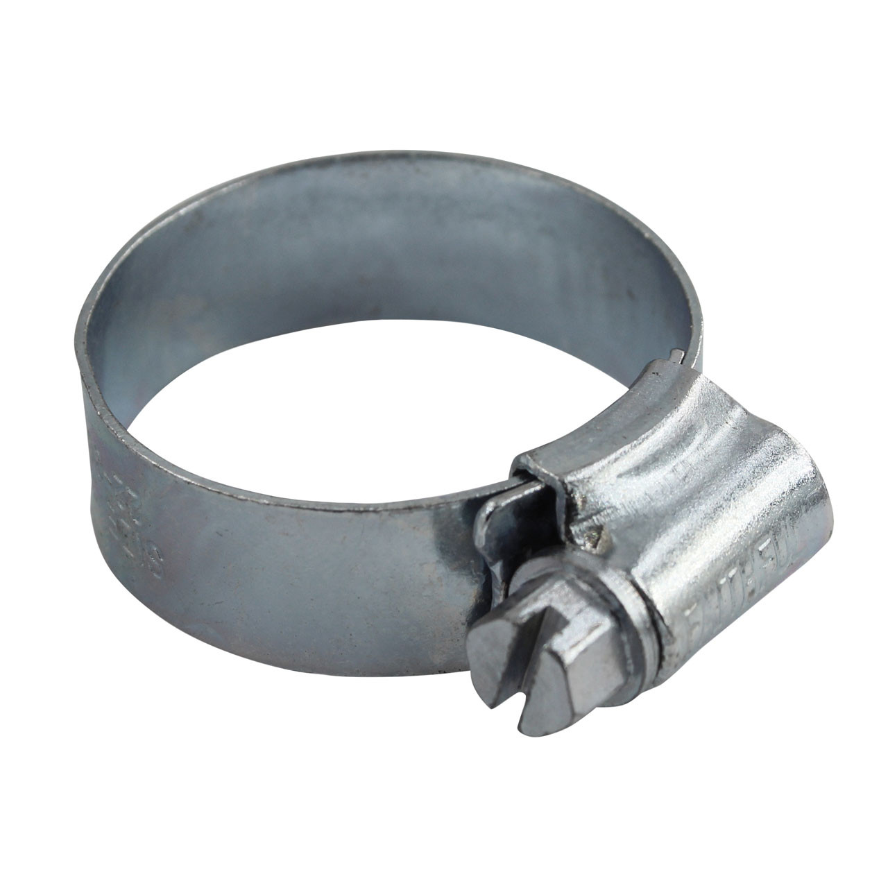 Photograph of 1A Hose Clip - Zinc MSZP 22 - 30mm