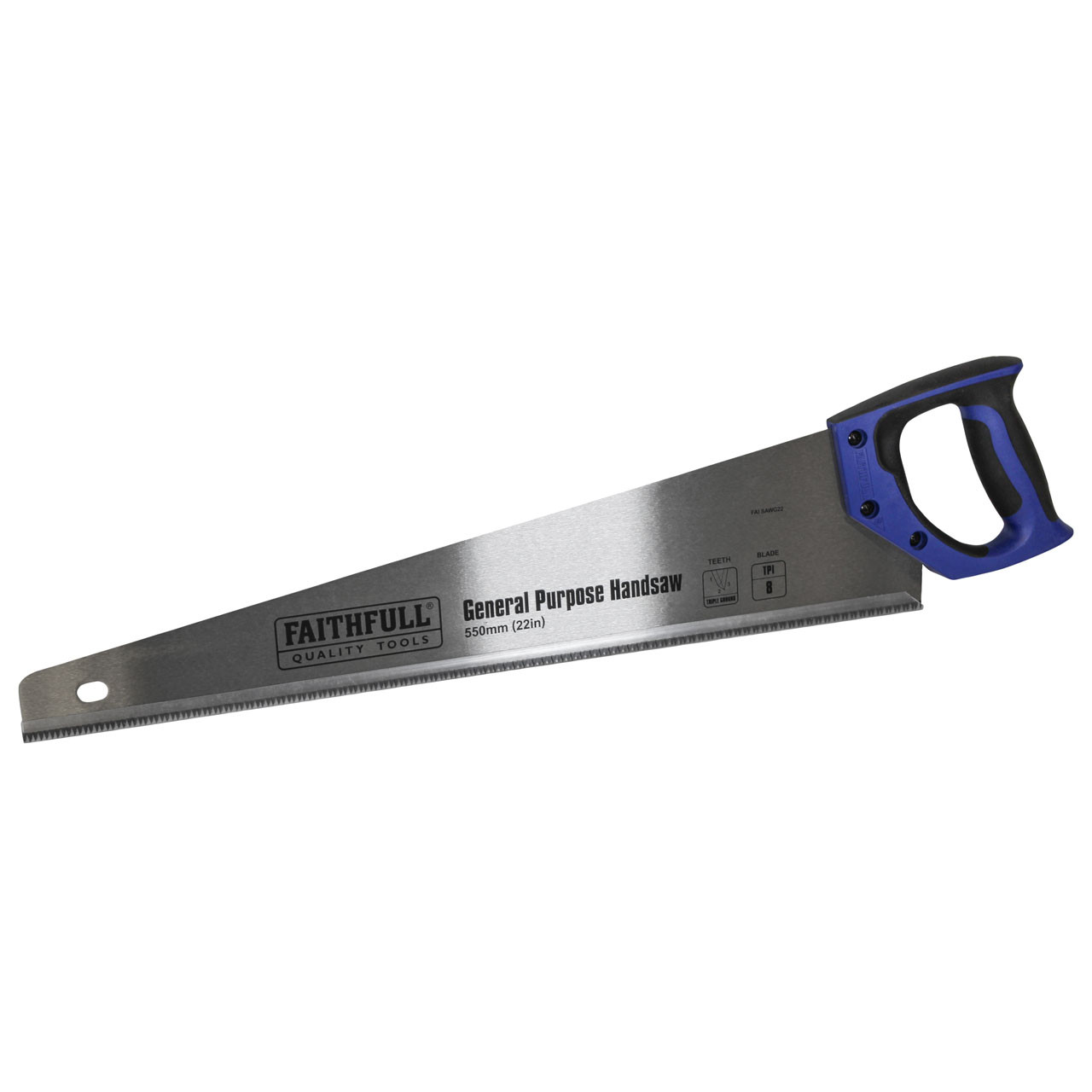 Photograph of General-Purpose Hardpoint Handsaw 550mm (22in) 8 TPI