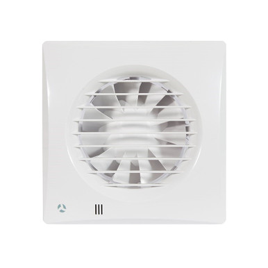 Further photograph of Airflow Aria Quiet 100mm Timer Fan White