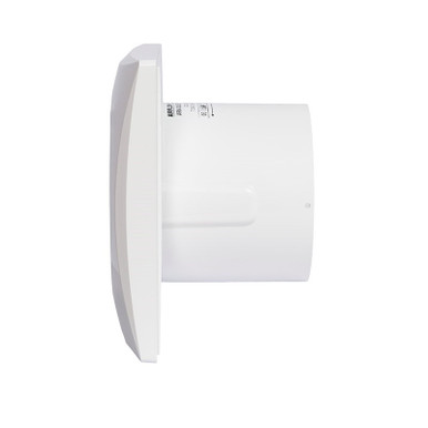 Further photograph of Airflow Aria Quiet 100mm Timer Fan White