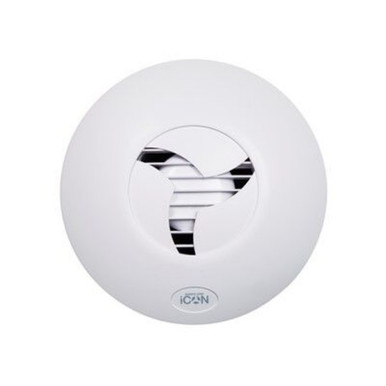 Further photograph of Airflow iCON 15 Low Energy Axial Fan 240V White