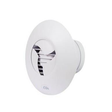 Further photograph of Airflow iCON 15 Low Energy Axial Fan 240V White