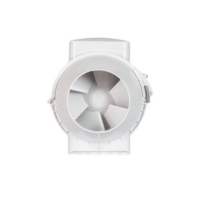 Further photograph of Airflow Av100t Mixed Flow Fan, 3 Year Warranty, 230V, White, Bracket Mount, 21W, 100mm