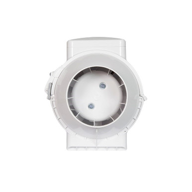 Further photograph of Airflow Av100t Mixed Flow Fan, 3 Year Warranty, 230V, White, Bracket Mount, 21W, 100mm