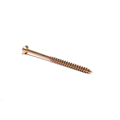 Reisser Countersunk Pozi R2 Screws Yellow 5.0 X 120mm (10G) - Pack of 200 product image