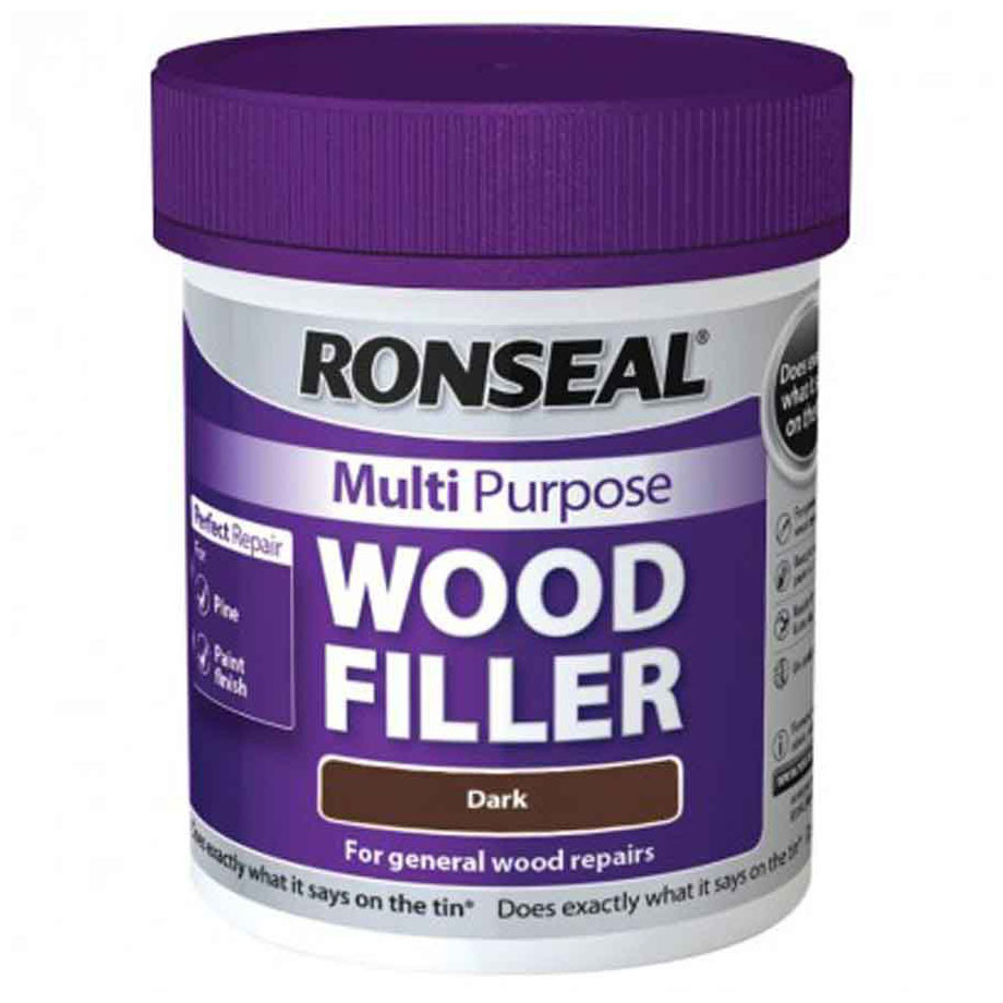 Everbuild Wood Filler 250ml Tub (various colours)