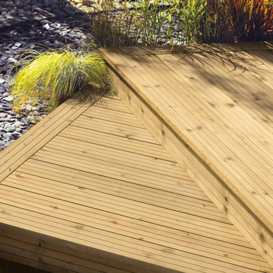 Further photograph of Ronseal Trade Decking Protector Natural 5L