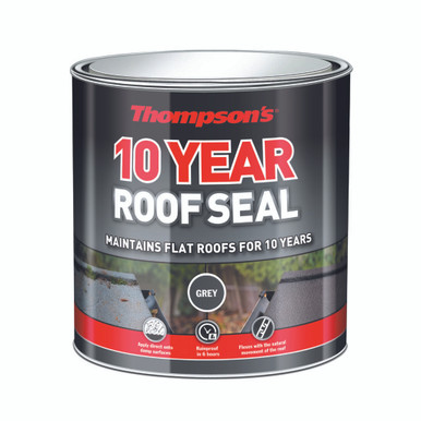 Thompsons 10-Year Roof Seal, 4l, Grey product image