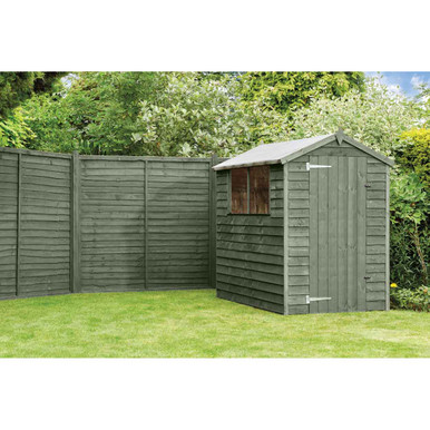 Further photograph of Ronseal One Coat Fence Life Forest Green 5L