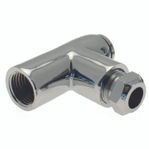 Photograph of Embrass Restrictor Elbow Chrome 1" x 8mm