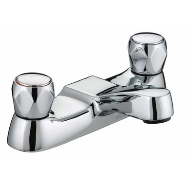 Further photograph of Bristan Value Club Bath Filler Taps Chrome