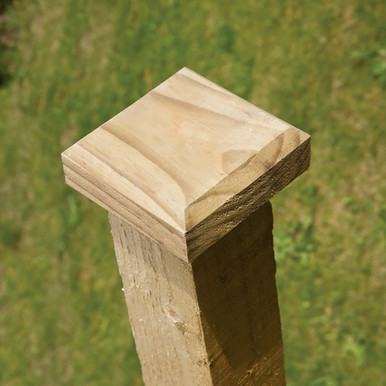 Grange Post Cap Heavy Duty 120 x 120 x 22mm Green product image