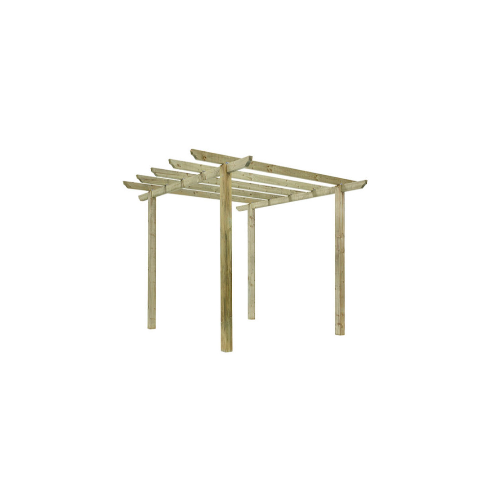 Photograph of Grange Traditional Pergola 2.7m Green