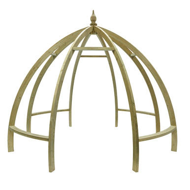 Further photograph of Grange Apollo Pergola 3485 x 3485 x 2610mm Green