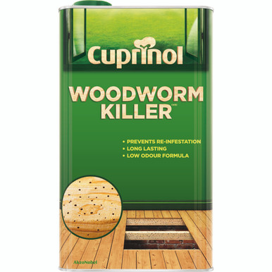 Cuprinol Woodworm Killer Clear 1L, Water Based, Brush Application, 1.13kg product image