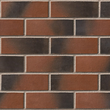 Ibstock Anglian Ruskin Red Facing Brick, Brown, 215 x 102 x 73mm - 292 Pack product image