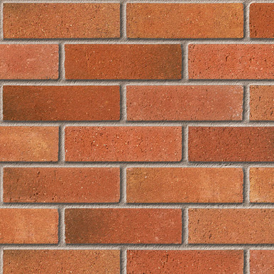 Ibstock Bristol Orange Blend Facing Brick, Red multi, 215 x 102.5 x 65mm - 500 Pack product image