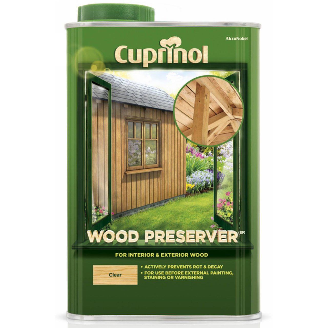 Photograph of Cuprinol Wood Preserver Clear 1.0L