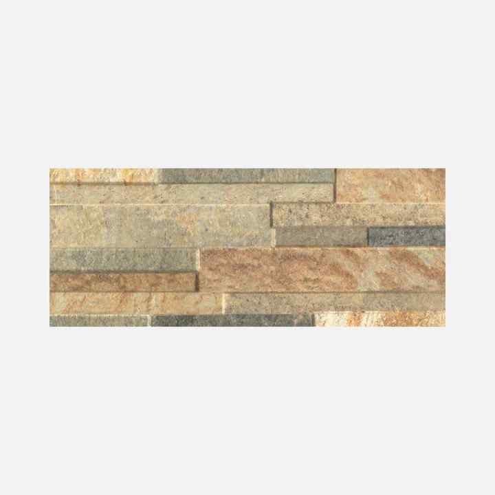 Photograph of Global Stone 160mm x 400mm Porcelain Cladding Quartz (10mm - 12mm Thick)- Gold