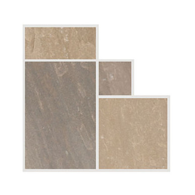 Global Stone 600mm x 600mm x 18mm Sandstone Paving Slabs - Sunset Buff product image