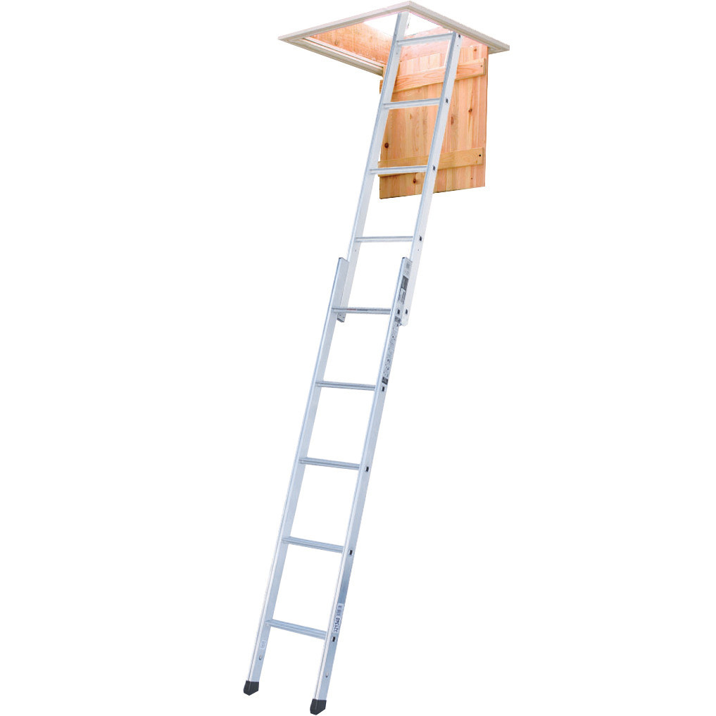 Photograph of Werner Spacemaker 2 Section Loft Ladder