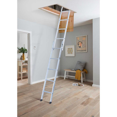 Further photograph of Werner Spacemaker 2 Section Loft Ladder