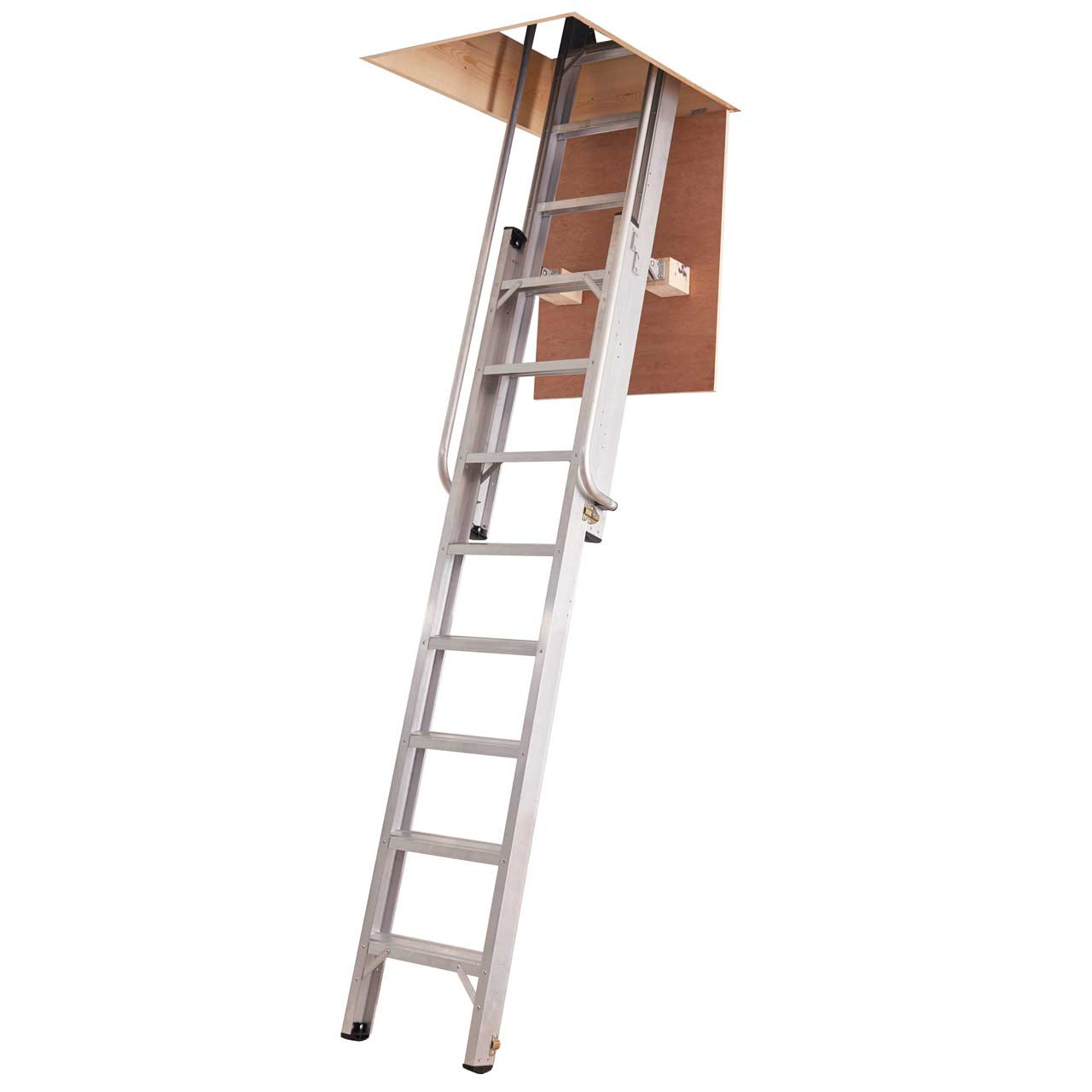 Photograph of Werner Deluxe 2 Section Aluminium Loft Ladder