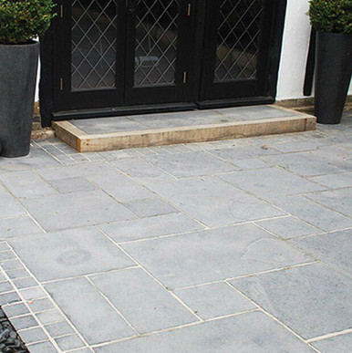 Global Stone Limestone Paving Slabs Midnight 100 x 100 x 50mm - Pack of 800 product image