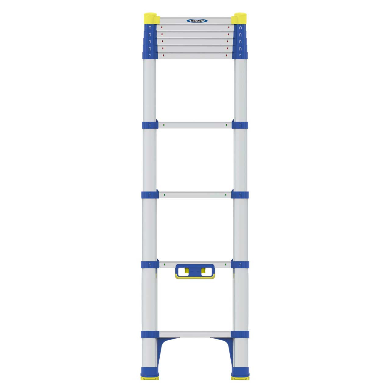 Photograph of Werner 2.9M Telescopic Soft Close Extension Ladder - 10 Rungs