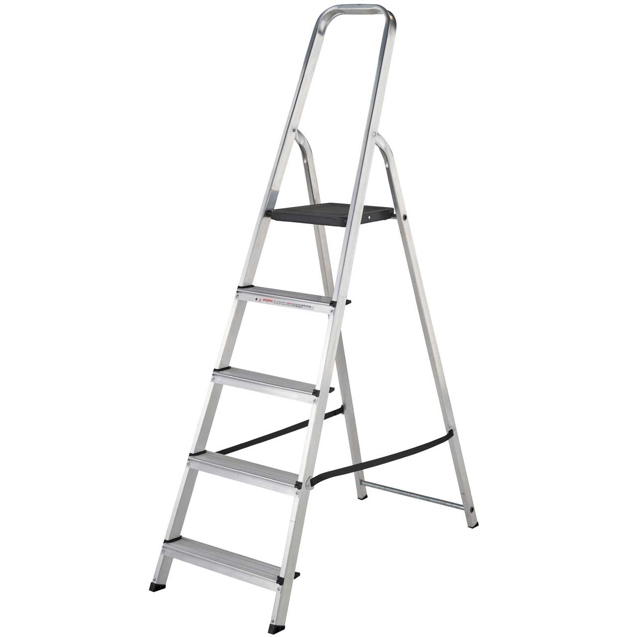 Photograph of Werner High Handrail Step Ladder 5 Tread