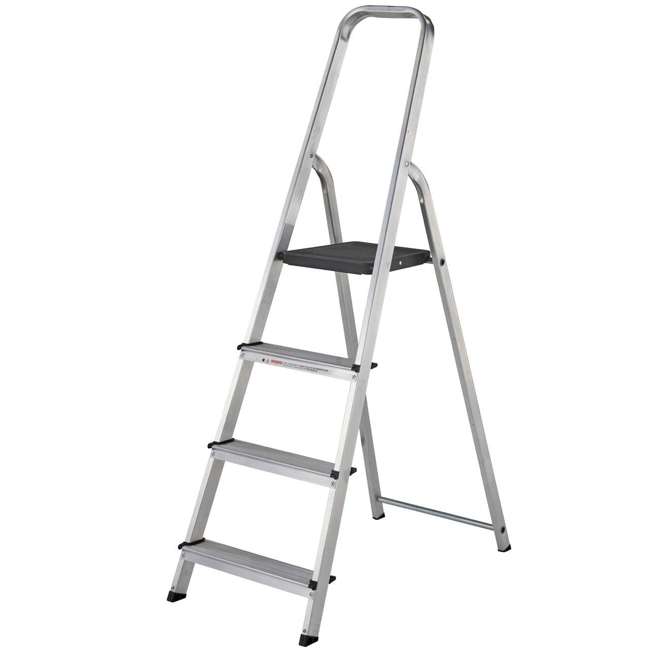 Photograph of Werner High Handrail Step Ladder - 4 Tread