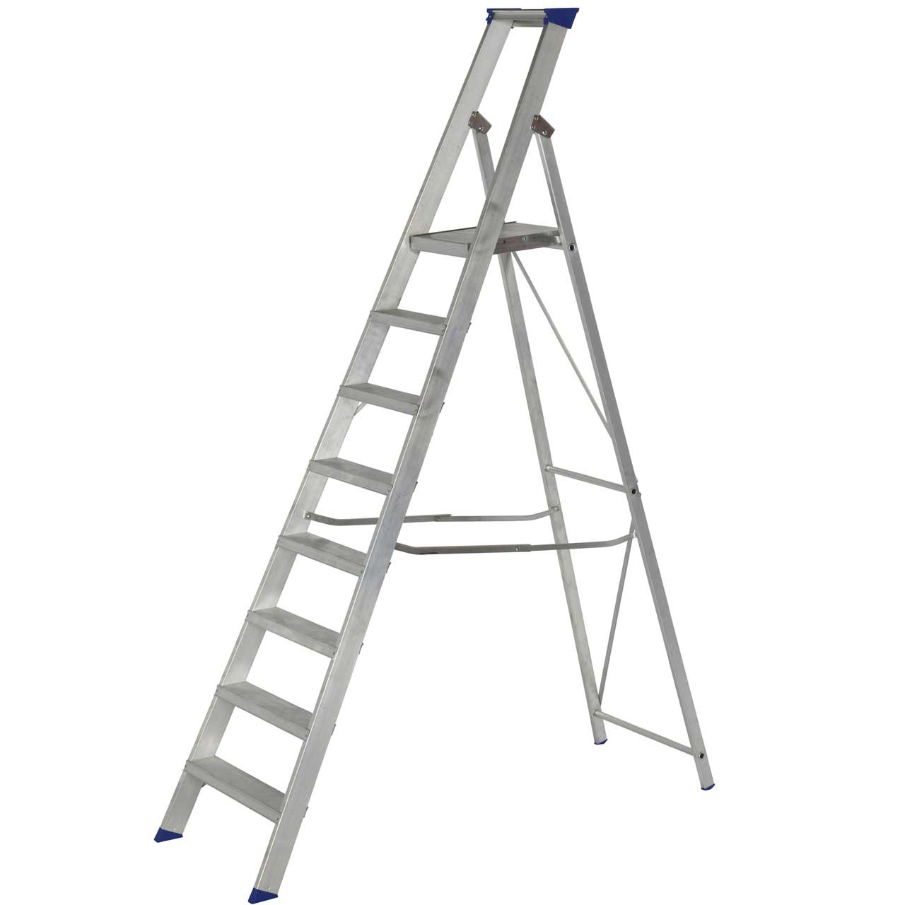 Photograph of Werner Mastertrade Platform Step Ladder - 8 Tread