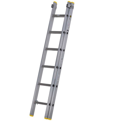 Further photograph of Werner Professional Square Rung Double Extension Ladder 1.83m