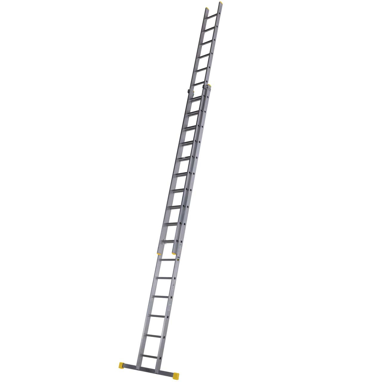 Photograph of Werner Professional Square Rung Double Extension Ladder 4.70m