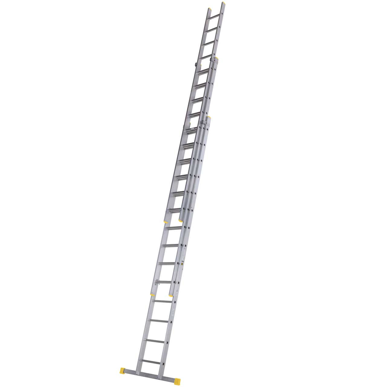 Photograph of Werner Professional Square Rung Triple Extension Ladder 4.14m