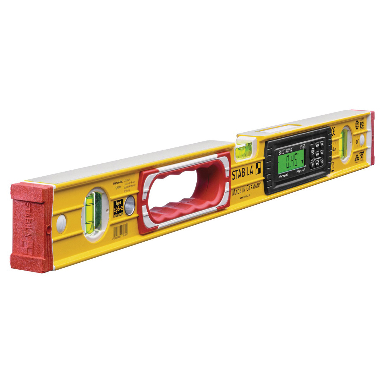 Photograph of Stabila 196-2 Electronic Level 60cm