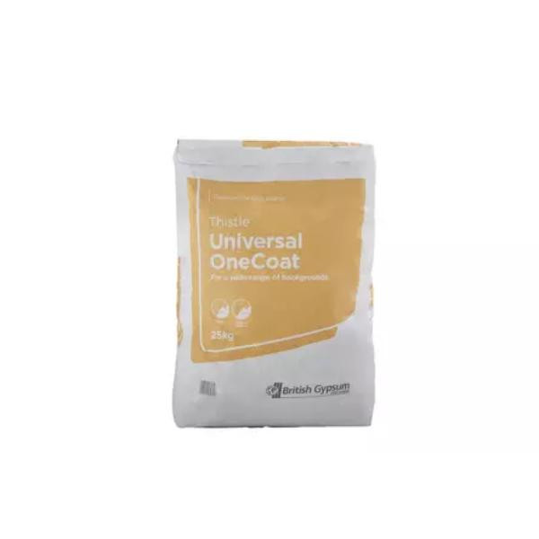 Photograph of British Gypsum Thistle Universal One Coat Plaster - 25Kg