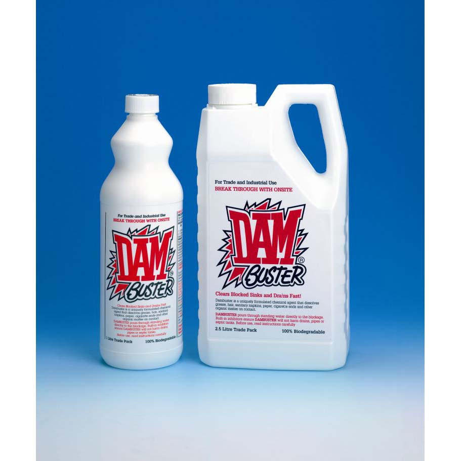 Photograph of Wiseman's Dambuster Drain Cleaner - 1 Litre