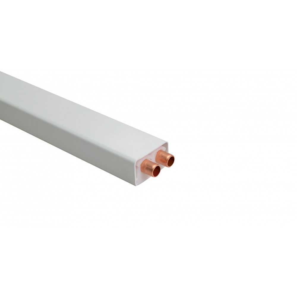 Photograph of Talon Double Pipe Cover White 15mm x 2.5m