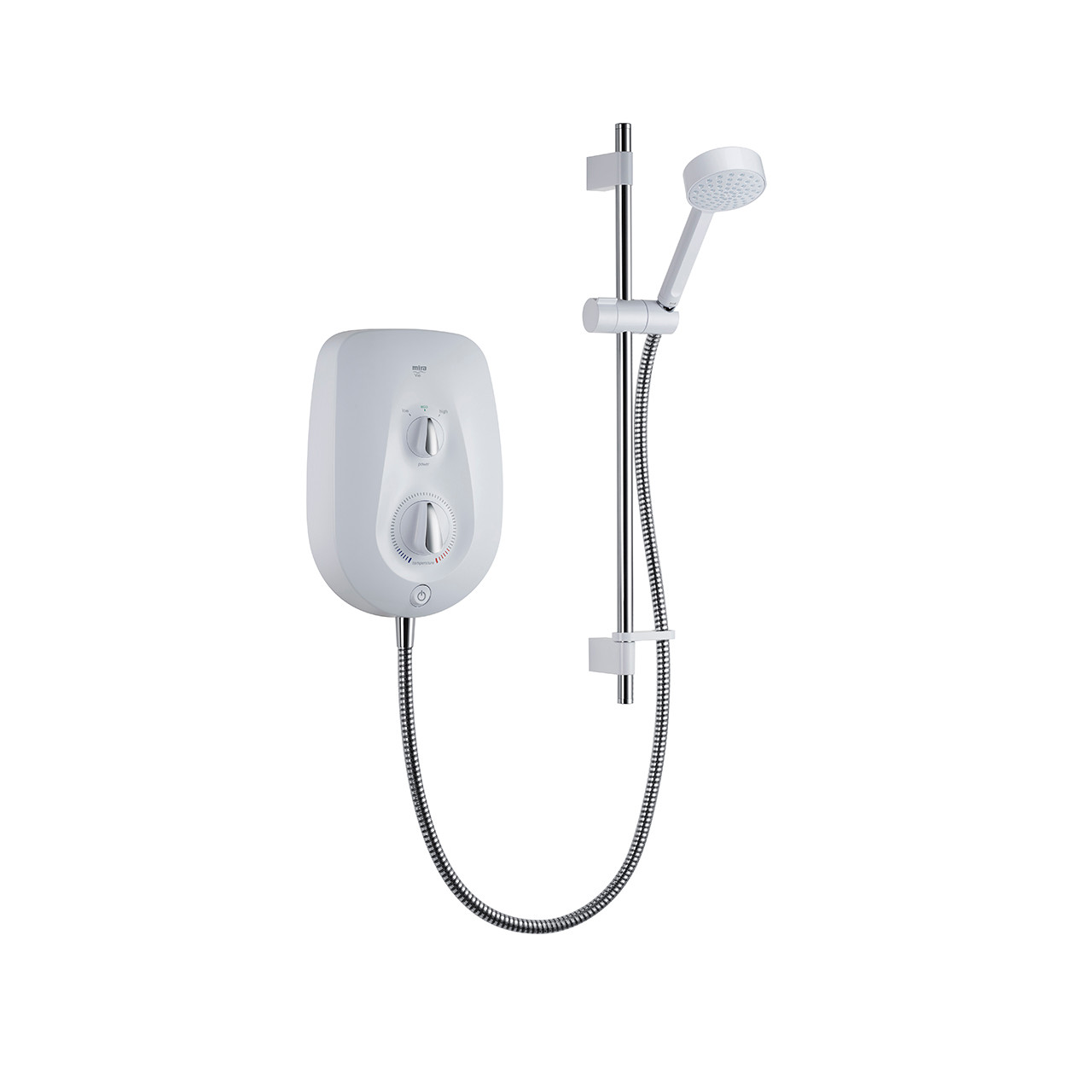 Photograph of Mira Vie 9.5Kw Electric Shower White/Chrome