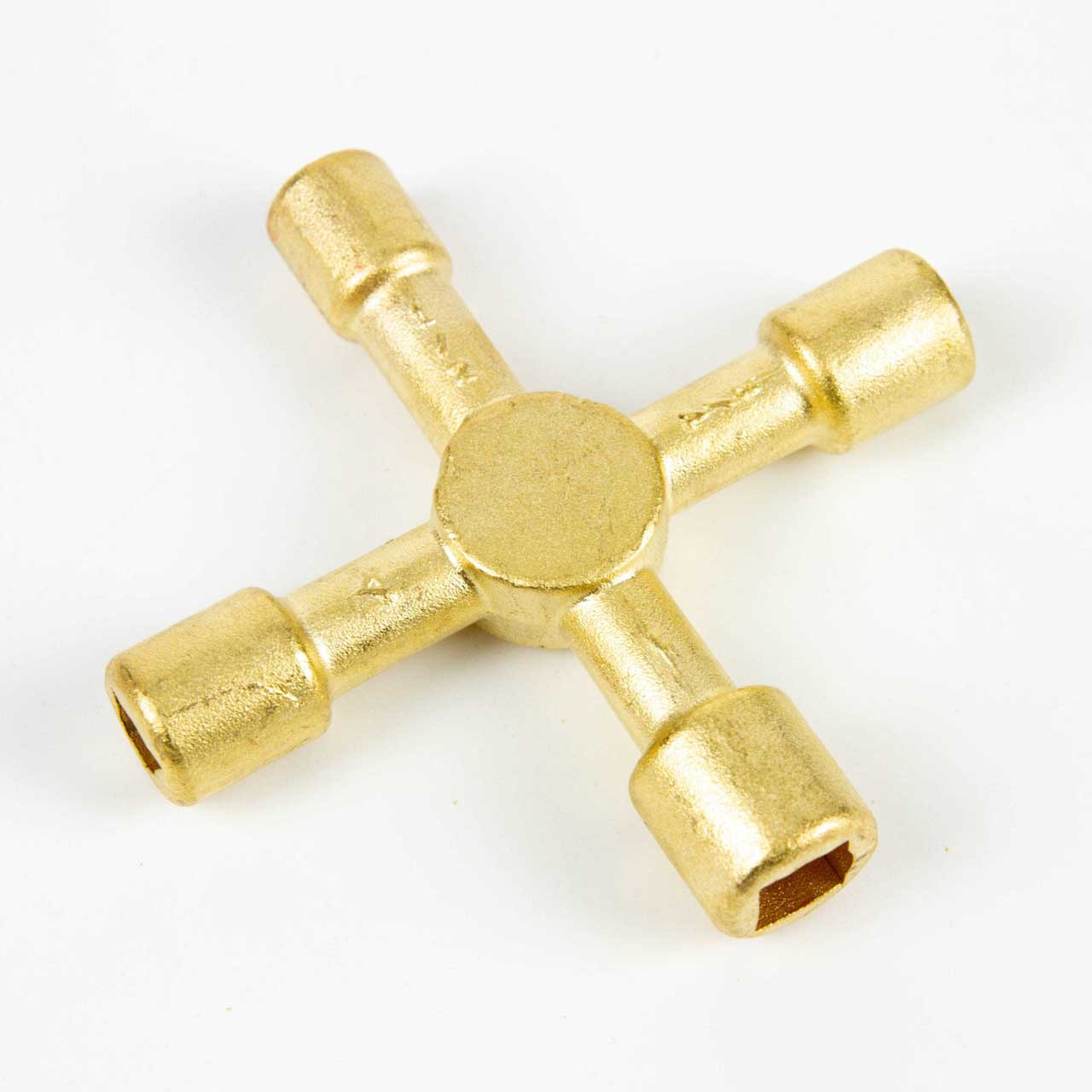 Photograph of Rothenberger Brass Multi-Purpose 4 Way Key