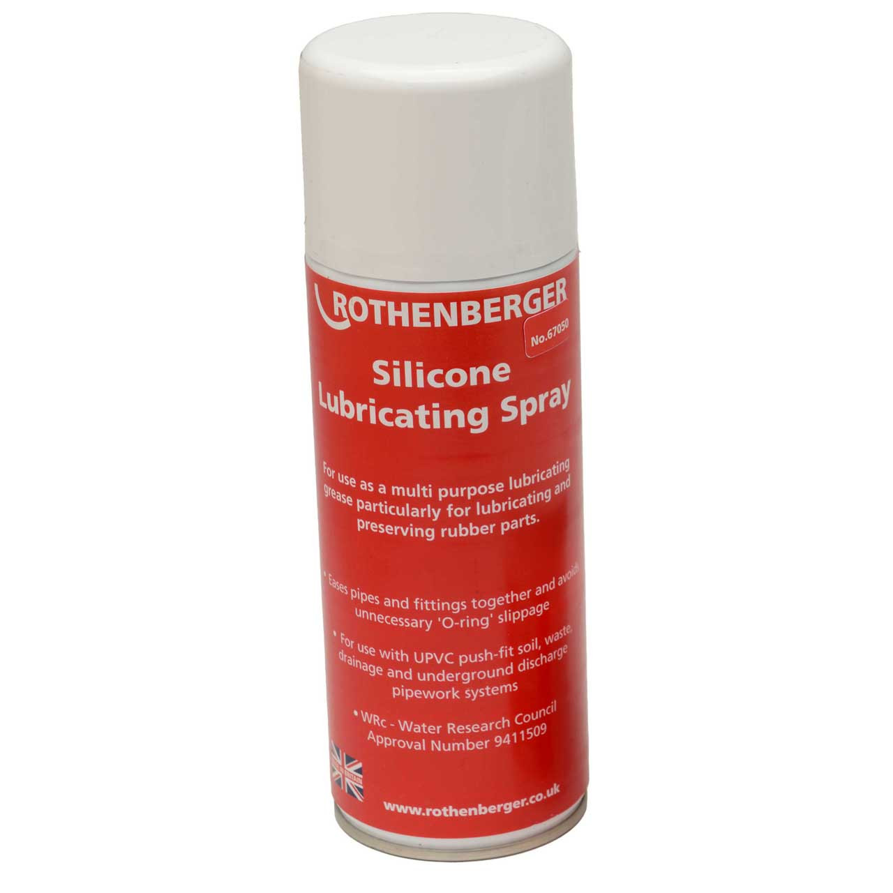 Photograph of Rothenberger Silicone Lubricant Spray 400ml