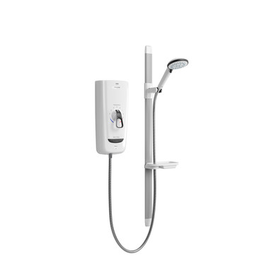 Further photograph of Mira Advance Flex 8.7Kw Electric Shower White/Black