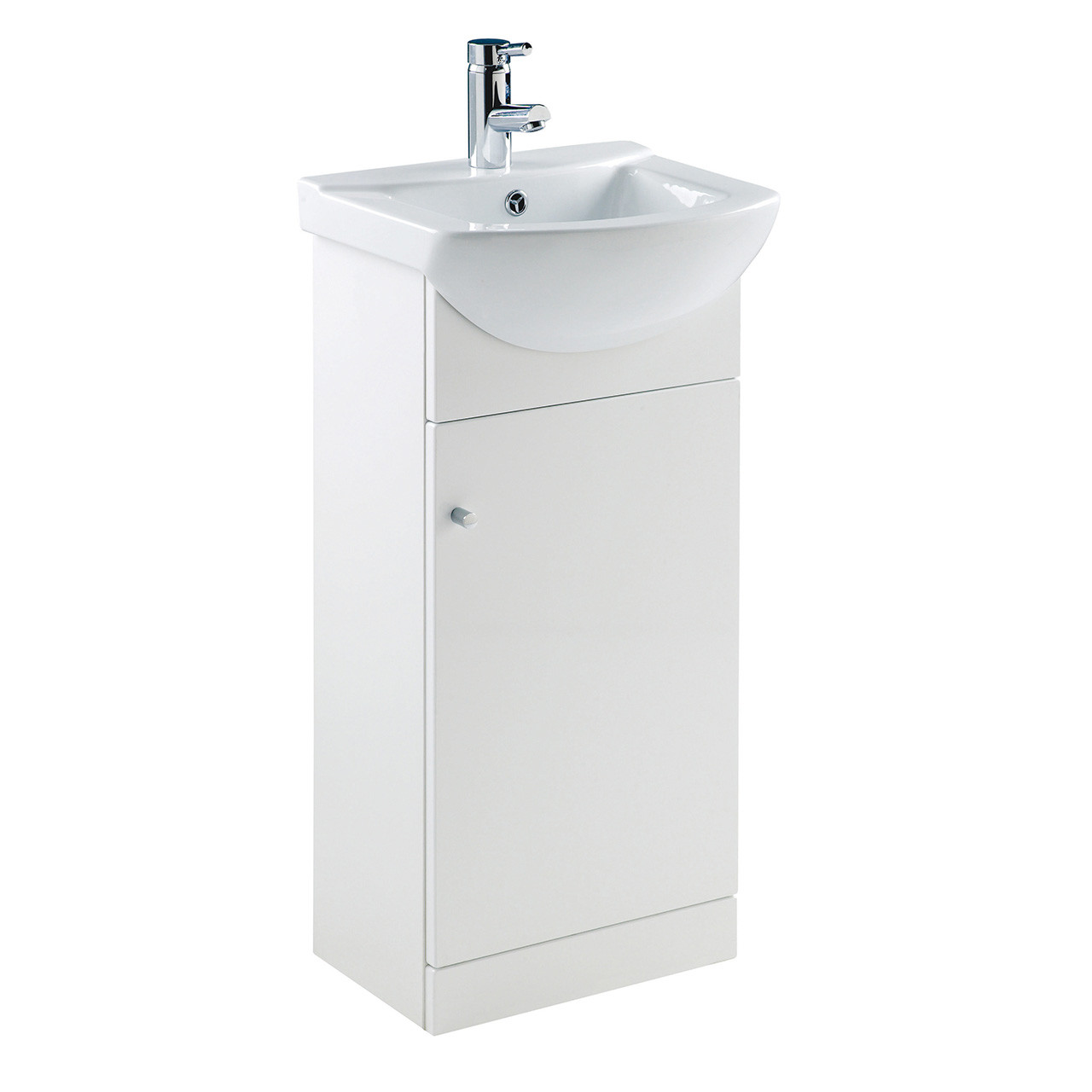 Photograph of Trade 450mm One Taphole Basin - White