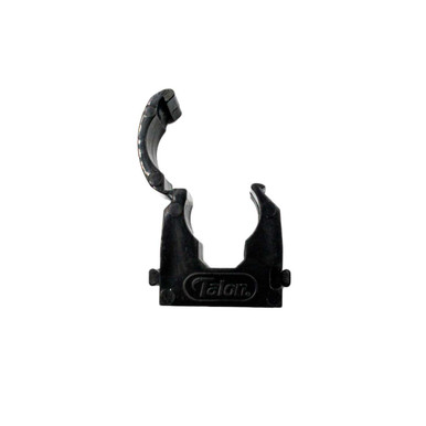 Talon Single Hinged Pipe Clips Black 15mm - Pack of 100 product image